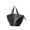 Shopping bag Louis Vuitton modello piccolo in pelle Epi nera - 00pp thumbnail