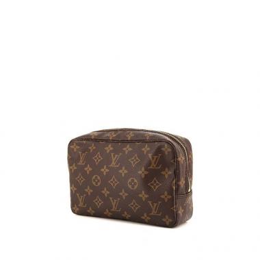 Pochette Louis Vuitton in tela monogram marrone