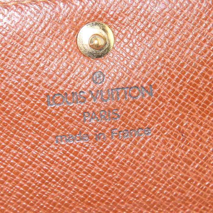 Portafogli Louis Vuitton in tela monogram - Detail D3