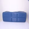 Bolsa de viaje Louis Vuitton Keepall 50 cm en cuero Epi azul - Detail D4 thumbnail