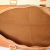 Sac de voyage Louis Vuitton Keepall 50 cm en cuir épi marron camel - Detail D2 thumbnail
