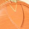 Borsa da viaggio Louis Vuitton Keepall 50 cm in pelle Epi marrone - Detail D3 thumbnail