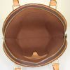 Louis Vuitton Ellipse small model handbag in brown monogram canvas and natural leather - Detail D2 thumbnail