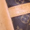 Shopping bag Louis Vuitton petit Noé in tela monogram cerata e pelle naturale - Detail D3 thumbnail