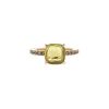 Pomellato ring in pink gold,  diamonds and quartz - 00pp thumbnail