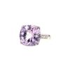 Mauboussin Gueule d'Amour ring in white gold,  diamonds and amethyst and in amethyst - 00pp thumbnail