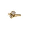 Boucheron Serpent Bohème small model ring in yellow gold and diamonds - 00pp thumbnail