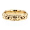 Hald-rigid Bulgari Alveare bracelet in yellow gold - 00pp thumbnail