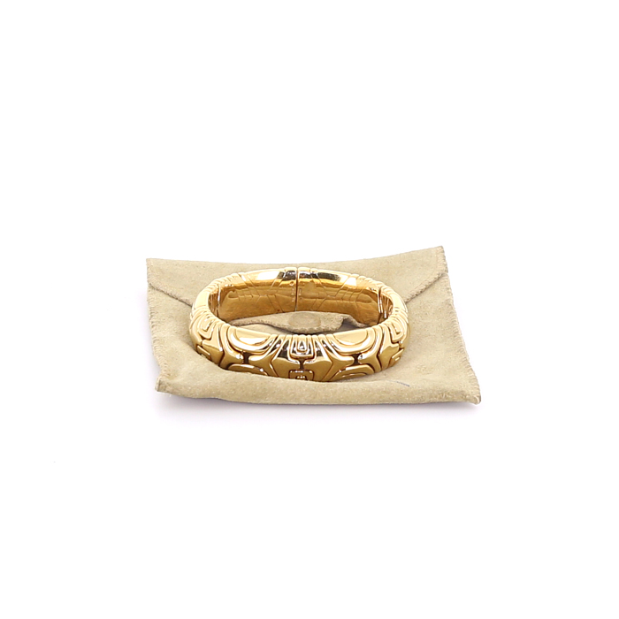 Bracciale semirigido Bulgari Alveare in oro giallo