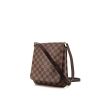 Louis Vuitton Musette small model shoulder bag in brown damier canvas and brown leather - 00pp thumbnail