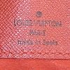 Borsa a tracolla Louis Vuitton Musette modello piccolo in tela a scacchi marrone e pelle marrone - Detail D3 thumbnail