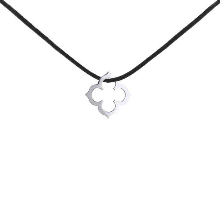 Black Clovers Necklace (XL) (Emas 916) – masdora