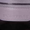 Burberry handbag in beige Haymarket Northfield canvas and beige leather - Detail D4 thumbnail