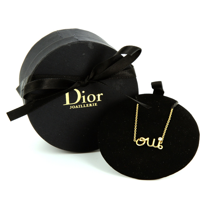Bracelet Dior Oui en or jaune et diamant