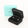Paire de boucles d'oreilles Tiffany & Co Lynn en platine et diamants - Detail D2 thumbnail
