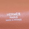 Bolso para llevar al hombro o en la mano Hermes Berline en cuero swift color oro - Detail D3 thumbnail