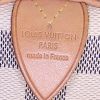 Sac à main Louis Vuitton Speedy 35 en toile monogram azur et cuir naturel - Detail D3 thumbnail