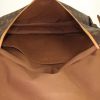Louis Vuitton Saumur shoulder bag in monogram canvas and natural leather - Detail D2 thumbnail
