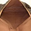 Louis Vuitton Saumur shoulder bag in monogram canvas and natural leather - Detail D3 thumbnail