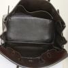 Hermes Birkin 35 cm handbag in chocolate brown box leather - Detail D2 thumbnail