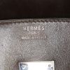 Hermes Birkin 35 cm handbag in chocolate brown box leather - Detail D3 thumbnail