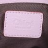 Bolso de mano Chloé Marcie en cuero color rosa claro - Detail D4 thumbnail