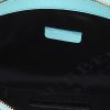 Burberry shoulder bag in turquoise patent leather - Detail D3 thumbnail