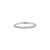Messika Gatsby small model ring in white gold and diamonds - 00pp thumbnail