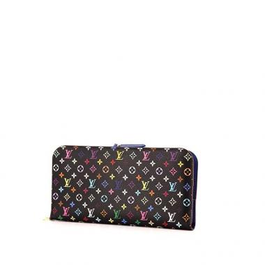 Billetera Louis Vuitton Insolite en lona Monogram multicolor y negra