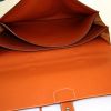 Hermès Sac à dépêches briefcase in gold epsom leather - Detail D3 thumbnail