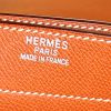 Hermès Sac à dépêches briefcase in gold epsom leather - Detail D4 thumbnail