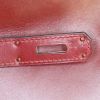 Hermes Kelly 35 cm handbag in burgundy box leather - Detail D5 thumbnail