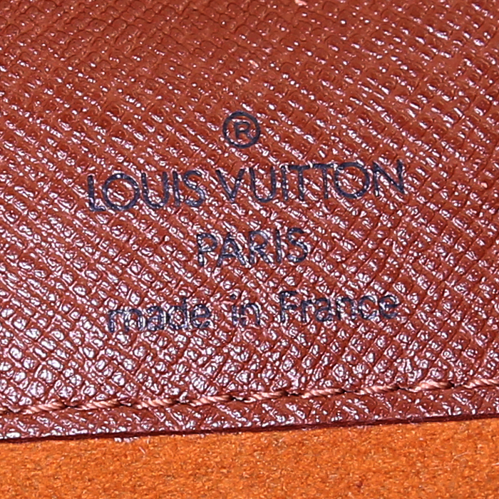 Louis Vuitton Musette Salsa shoulder bag in monogram canvas and natural leather - Detail D3