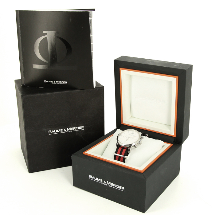 Orologio Baume & Mercier Classima in acciaio Ref :  65538 Circa  2010 - Detail D2