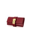 Hermes Médor pouch in red box leather - 00pp thumbnail