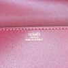 Hermes Médor pouch in red box leather - Detail D3 thumbnail