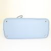 Bolso bandolera Prada Double modelo pequeño en cuero saffiano azul claro - Detail D5 thumbnail
