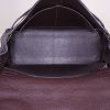 Hermes Kelly 32 cm handbag in brown ebene togo leather - Detail D3 thumbnail