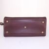 Saint Laurent Sac de jour handbag in burgundy leather - Detail D5 thumbnail