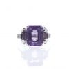 Mauboussin Couleur Baiser ring in white gold,  amethyst and diamonds - 360 thumbnail