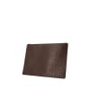 Bolsito de mano Givenchy en cuero marrón - 00pp thumbnail