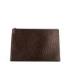 Givenchy pouch in brown leather - 360 thumbnail