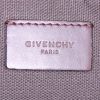 Pochette Givenchy in pelle marrone con motivo - Detail D3 thumbnail