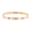 Cartier Love bracelet in pink gold, size 19 - 00pp thumbnail