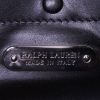 Ralph Lauren Ricky small model handbag in black leather - Detail D4 thumbnail