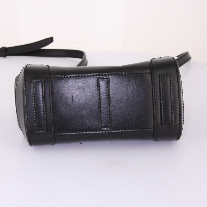 Borsa Ralph Lauren Ricky modello piccolo in pelle nera - Detail D5