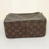 Louis Vuitton Looping small model handbag in brown monogram canvas and natural leather - Detail D4 thumbnail