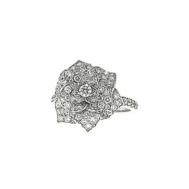 Anello Piaget Rose in oro bianco e diamanti