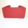Hermes Lindy 34 cm handbag in red togo leather - Detail D4 thumbnail