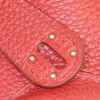 Hermes Lindy 34 cm handbag in red togo leather - Detail D5 thumbnail